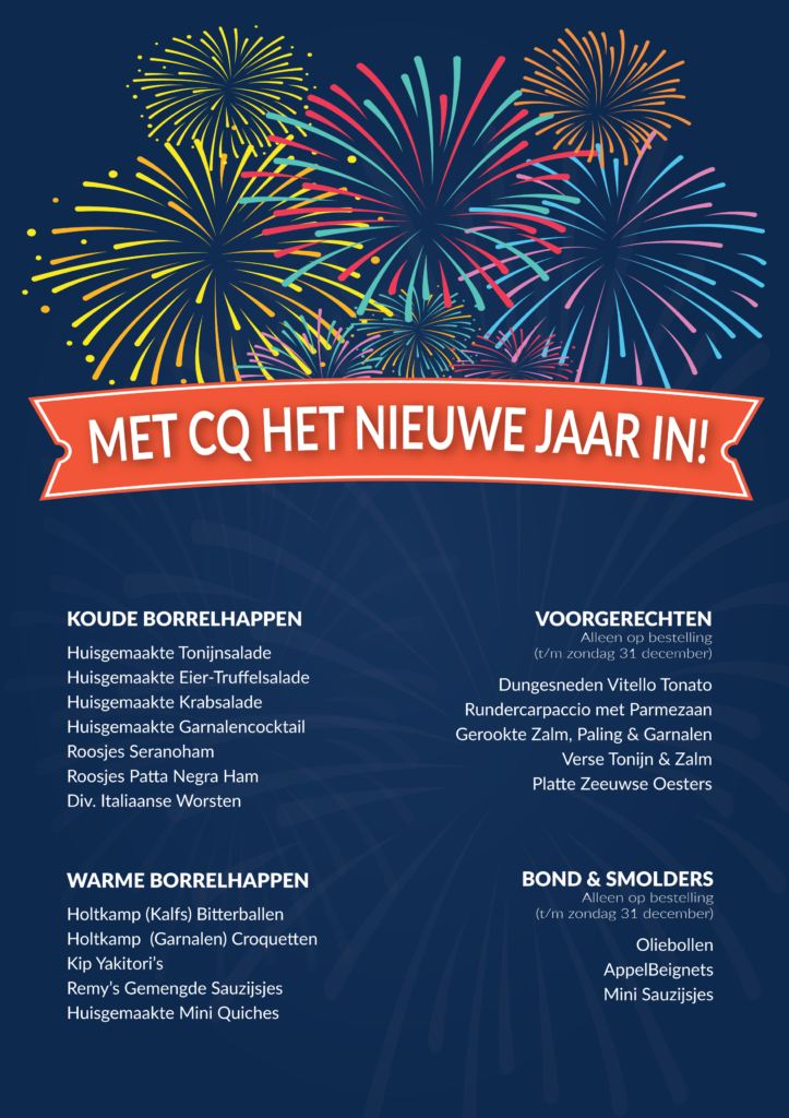 CQ Eten & Drinken Oud & Nieuw